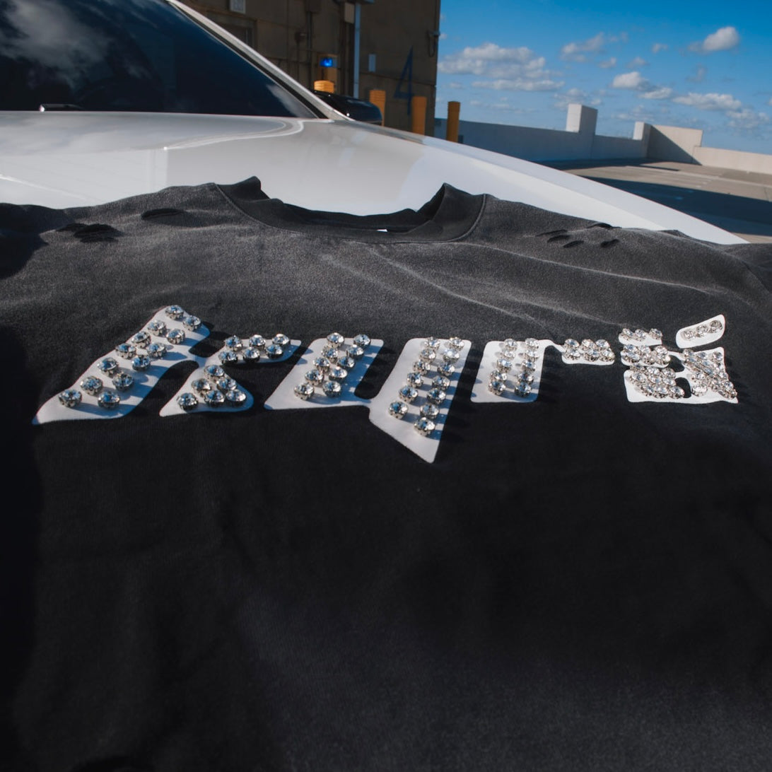 DIAMOND TEE (BLACK)
