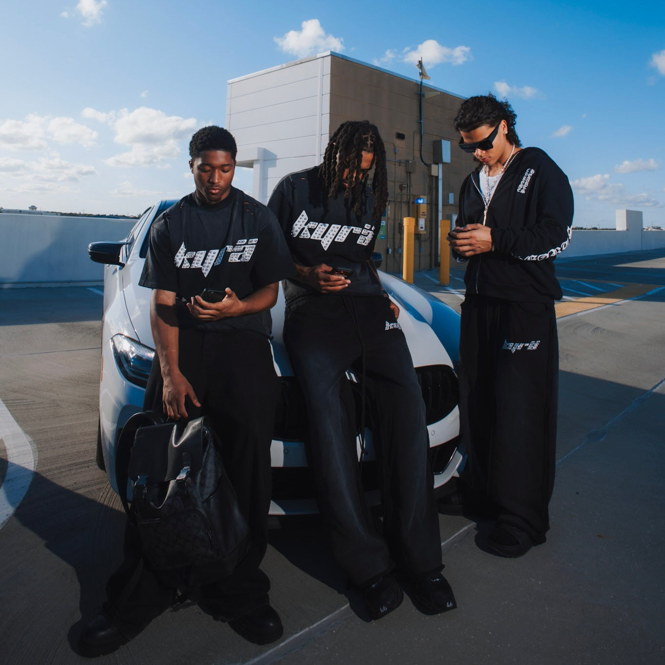 DIAMOND SWEAT PANTS (BLACK)