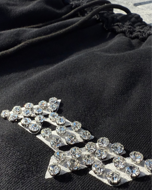 Diamond Sweatpants — Black