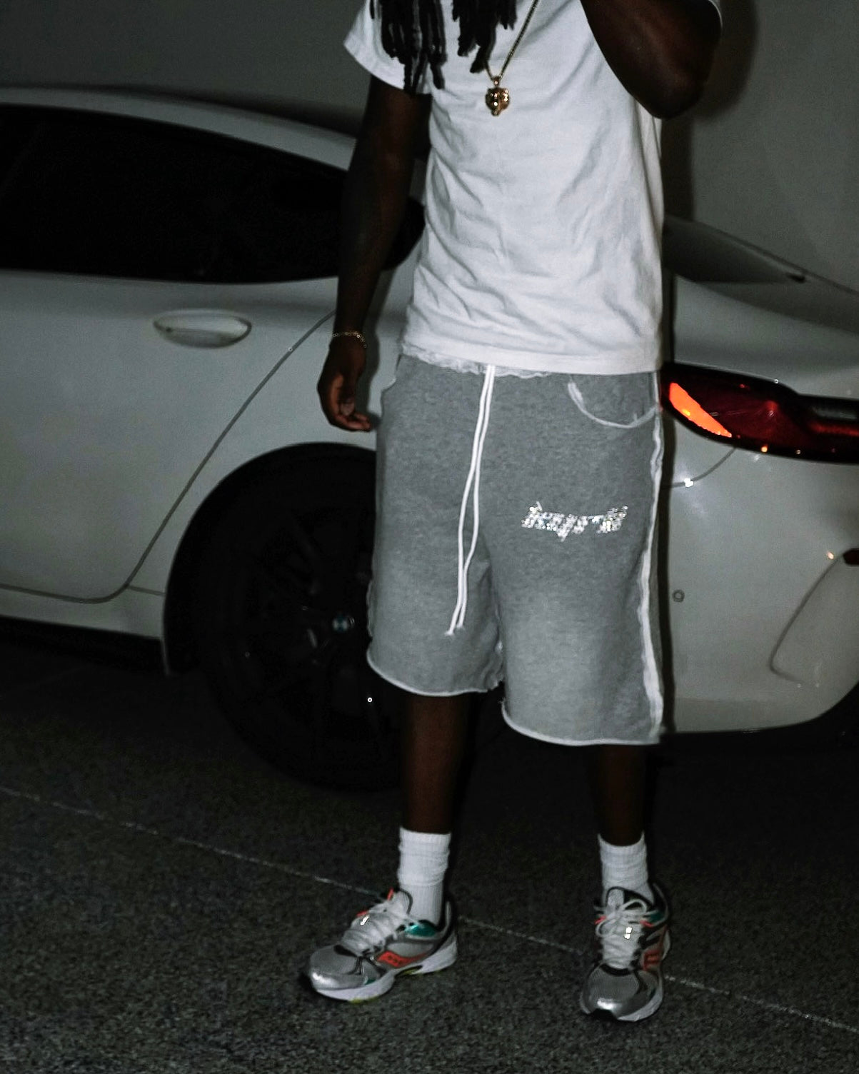 Diamond Shorts — Gray