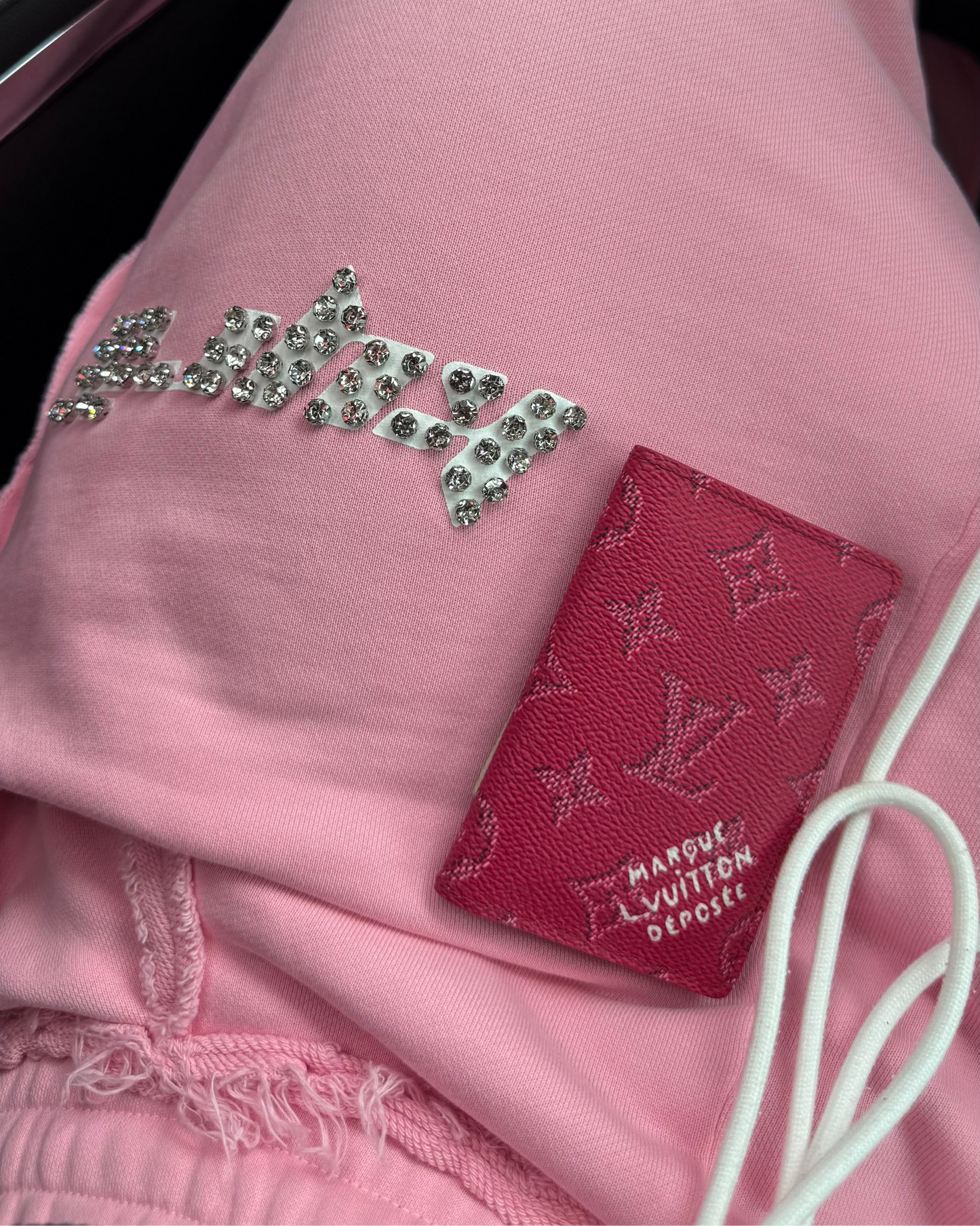 Diamond Sweatpants — Pink