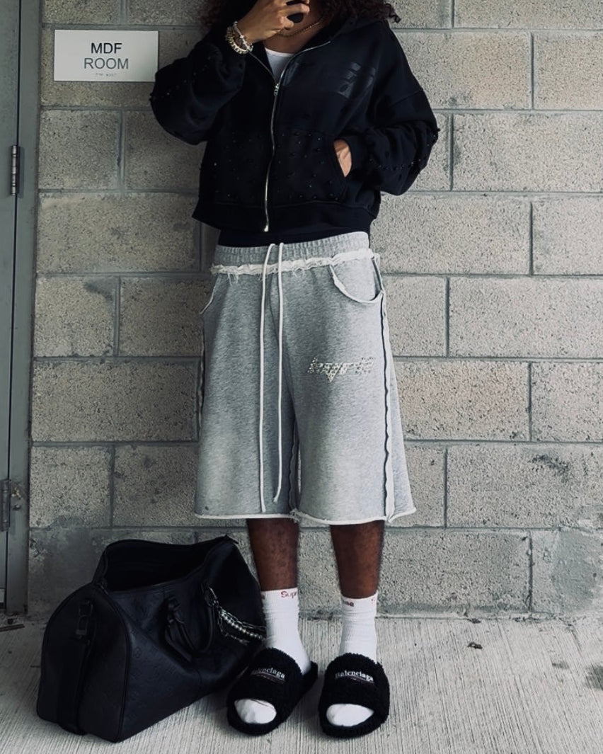 Diamond Shorts — Gray