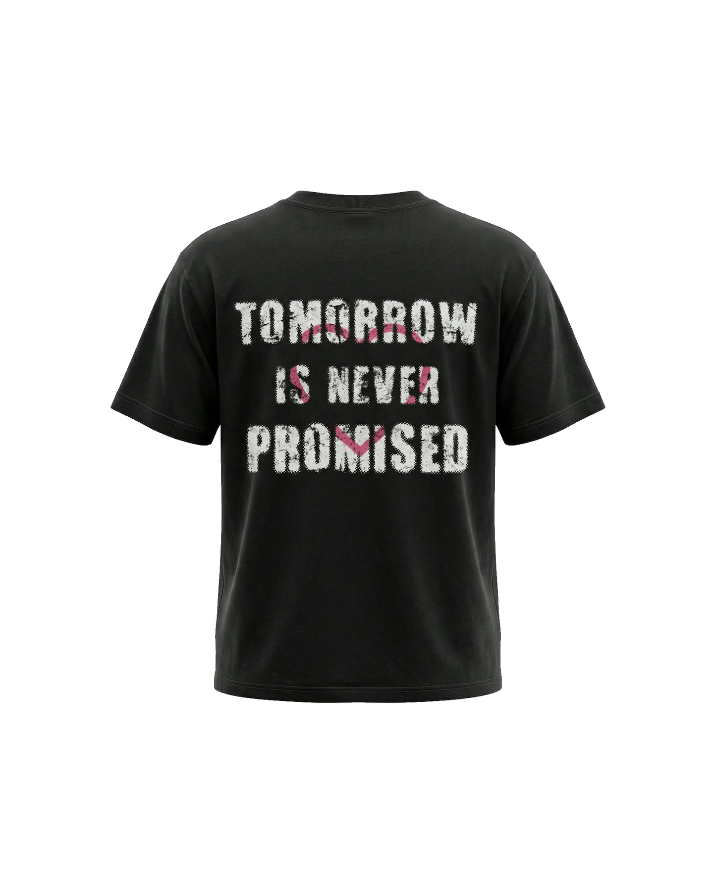TMR IS NVR PROMISED Tee - Black