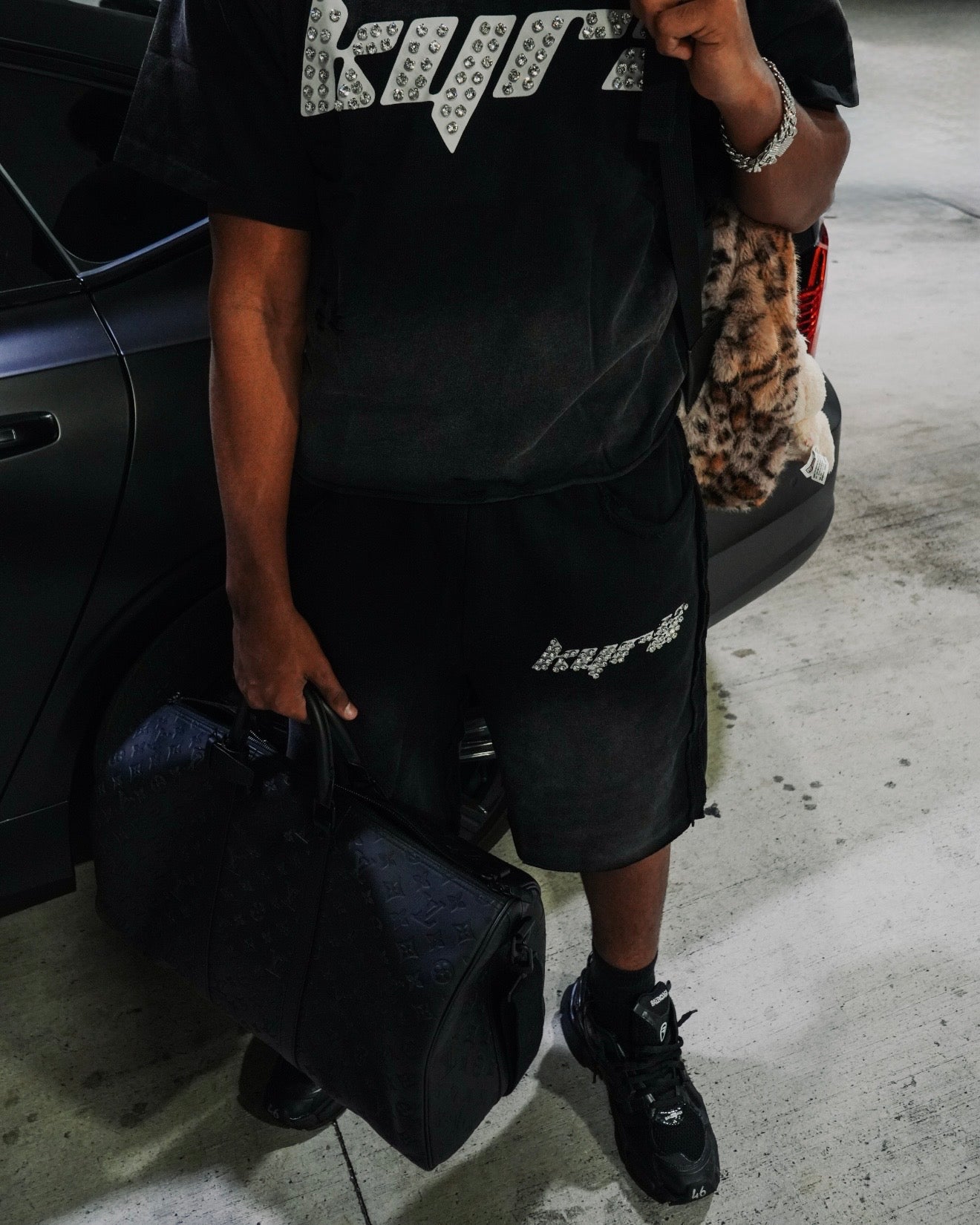 Diamond Shorts — Black