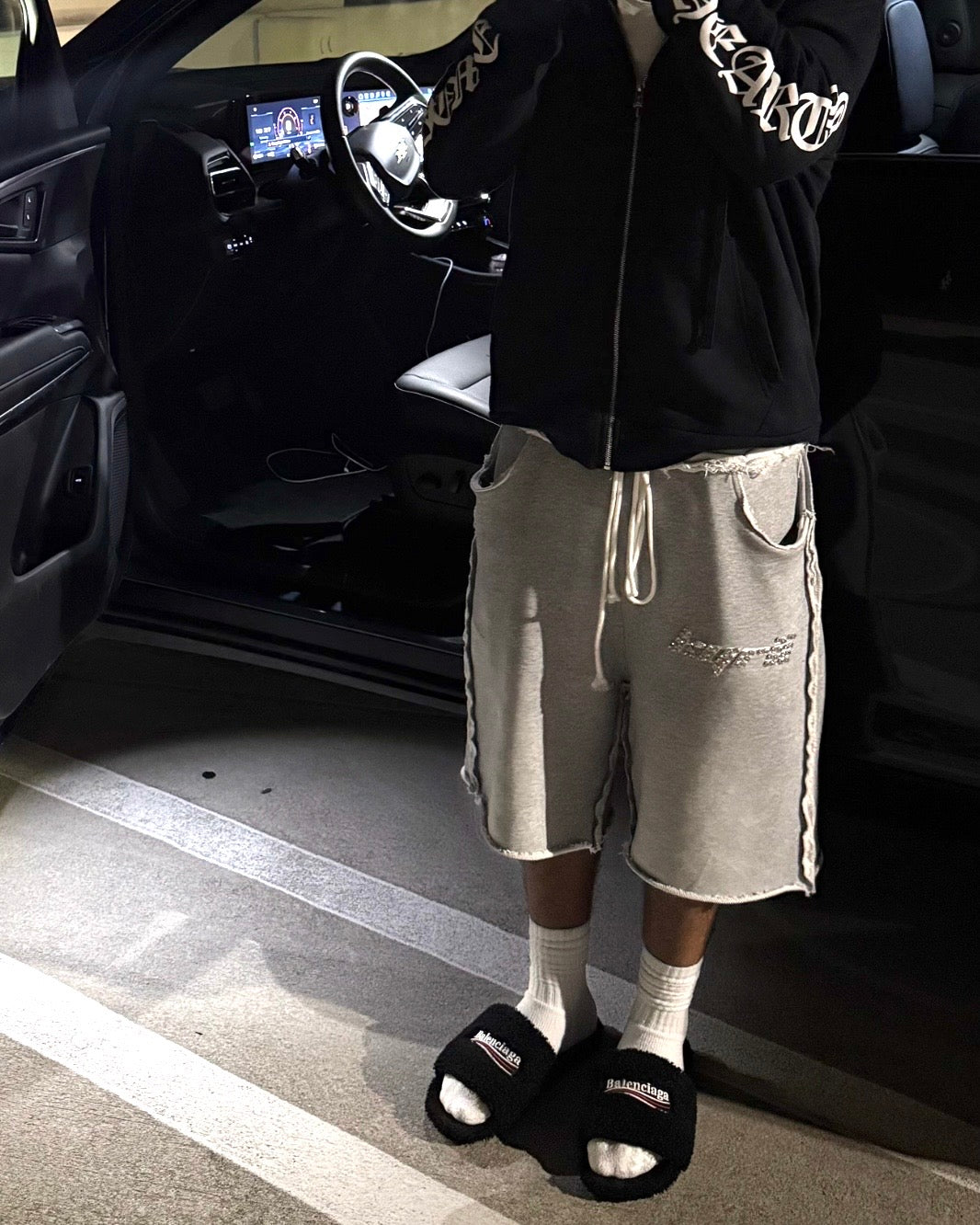 Diamond Shorts — Gray