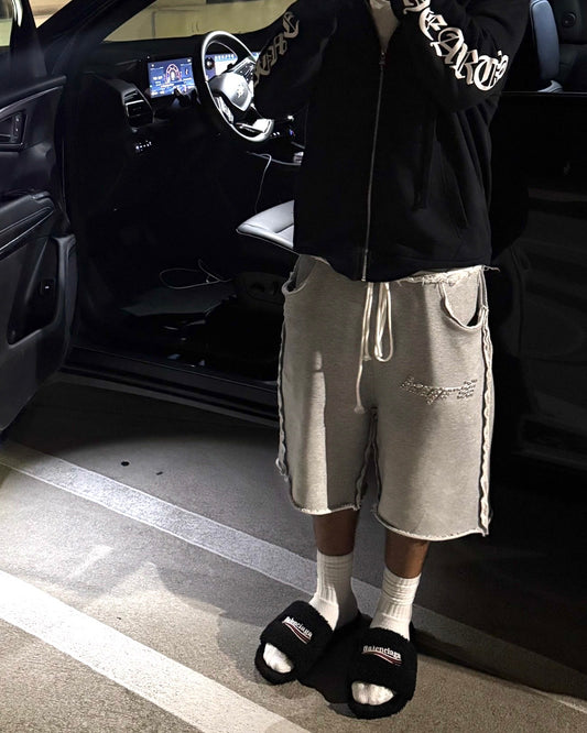 Diamond Shorts — Grey